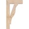 Ekena Millwork Funston Block Smooth Bracket, Douglas Fir, 3 1/2"W x 16"D x 28"H BKT04X16X28FST05SDF - alternate 3